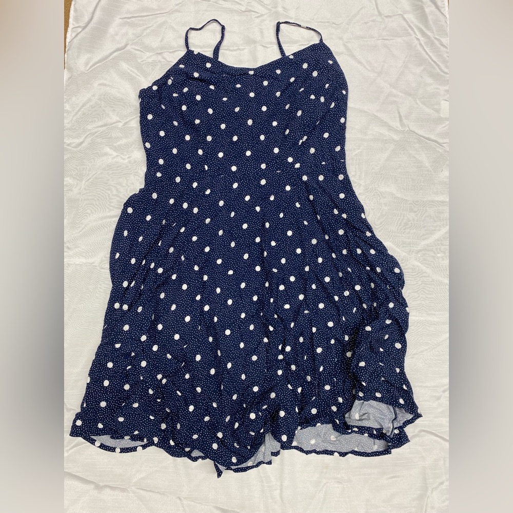 NEVER WORN - Old Navy polka dot dress size M